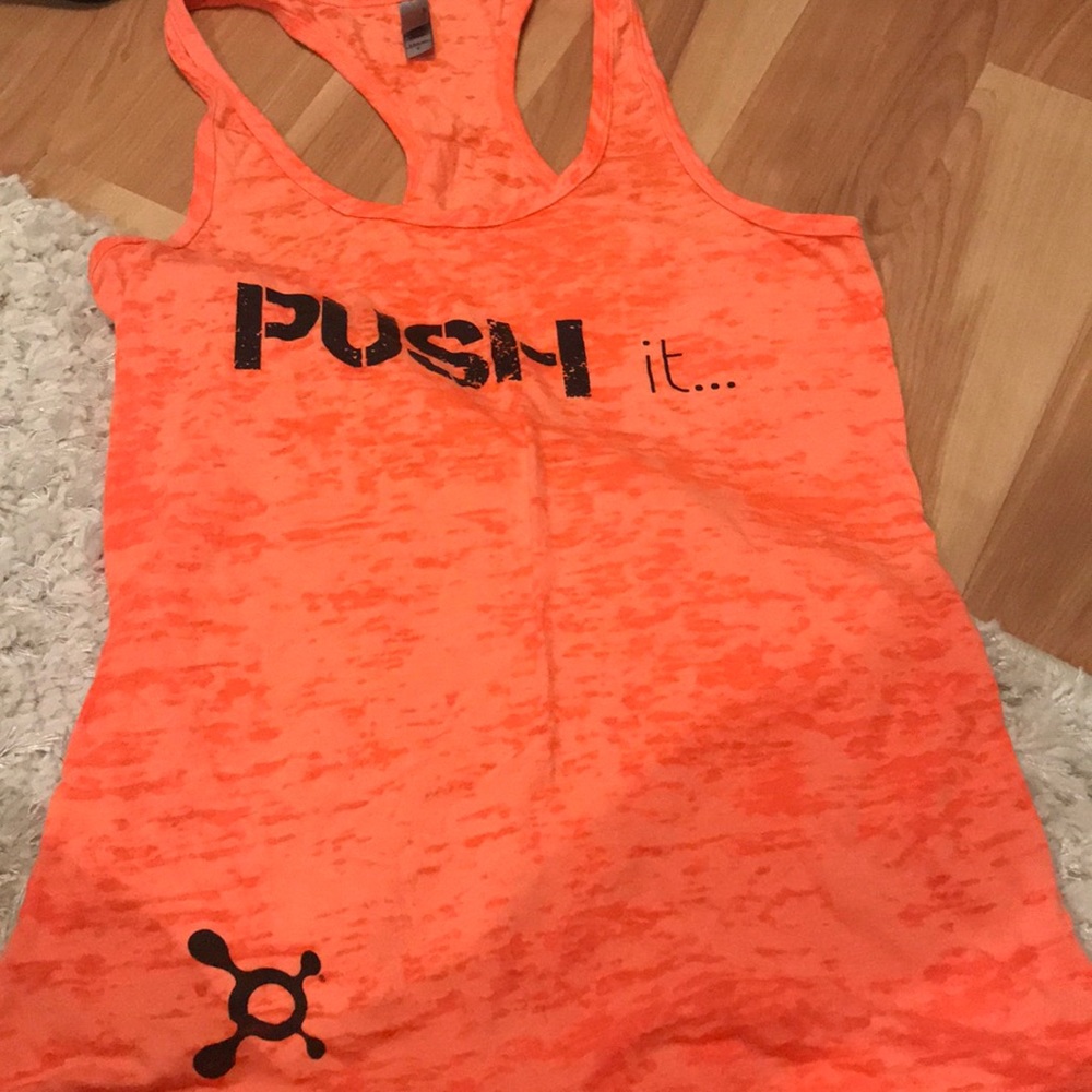Orange theory tank top